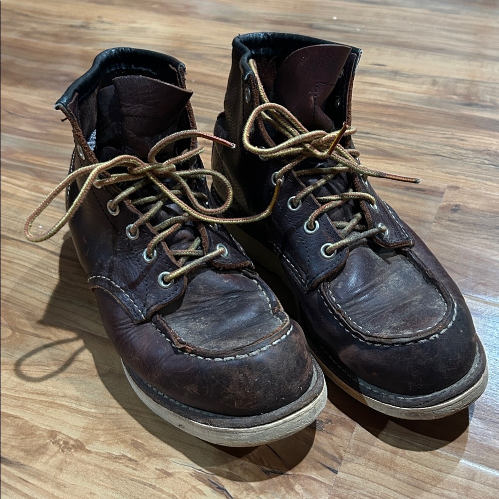 Red Wing Heritage 8138 Classic Moc Toe boots USA Men’s 7 - Picture 3 of 15